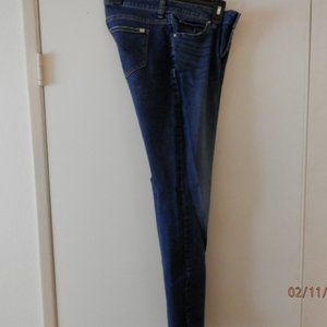 Jennifer Lopez J LO Brand Women's Denim Jeans Size 6 Skinny Style Blue Button